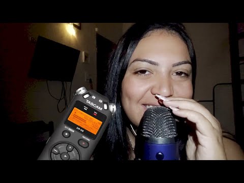 ASMR INAUDIVEL QUAL MICROFONE VOCE PREFERE