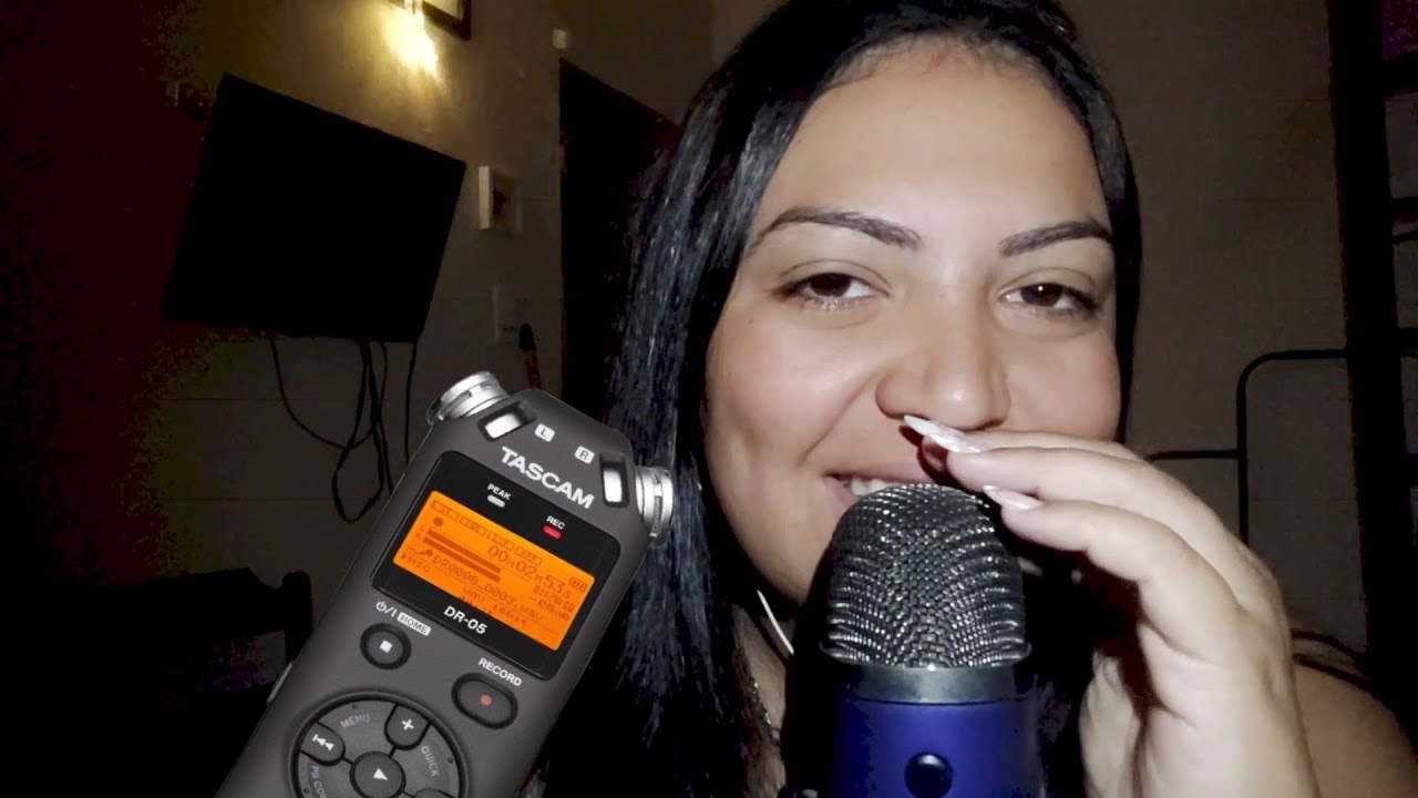 ASMR INAUDIVEL QUAL MICROFONE VOCE PREFERE