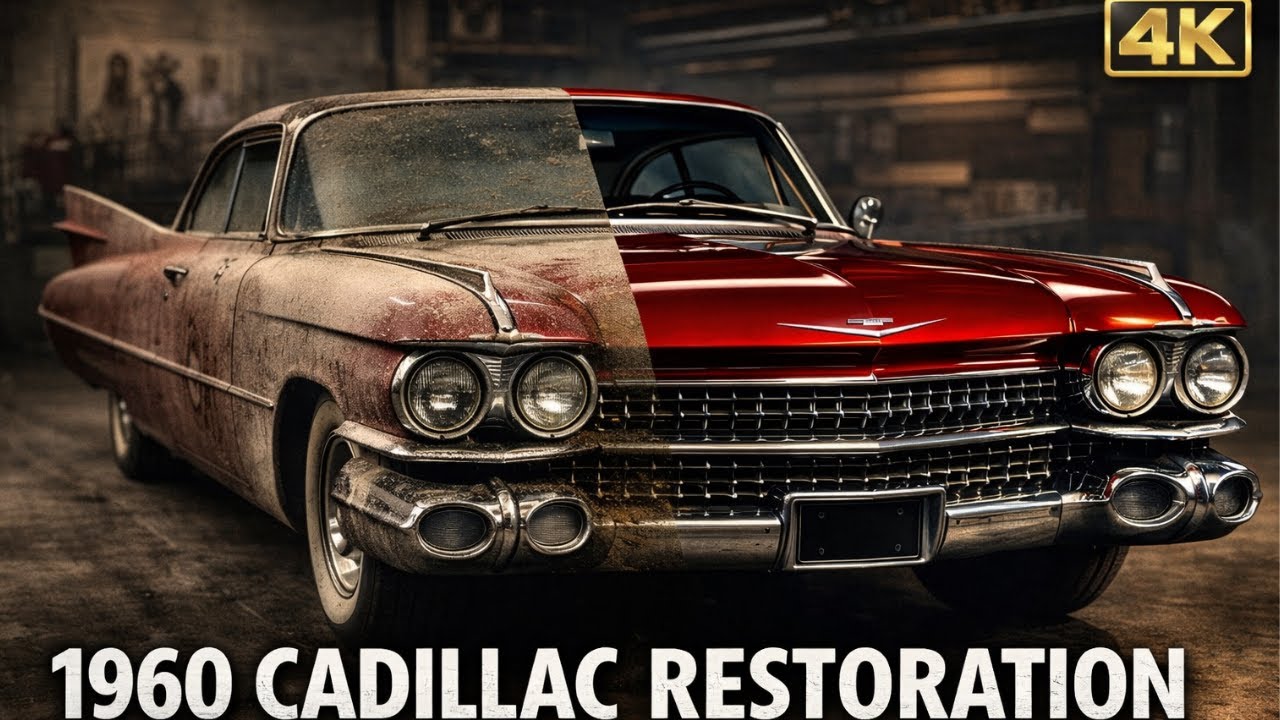 1960 Cadillac Coupe DeVille Restoration – Bringing Back a Red Icon