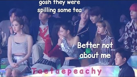 Blackpink & BTS awkward moments part 3