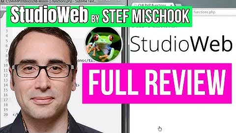 StudioWeb REVIEW (Stefan Mischook) || HTML, CSS, JavaScript, PHP, MySQL