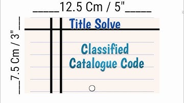 Classified Catalogue Code ।। पुस्तकालय सूचीकरण ।। How to Solve Questions of Cataloguing by CCC