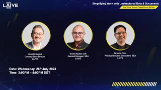 Highlights of Laiye Webinar "Simplifying Work with Unstructured Data & Documents"
