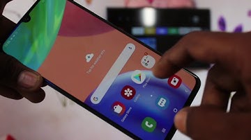 How to do screen mirroring in Samsung Galaxy A70s with any android TV