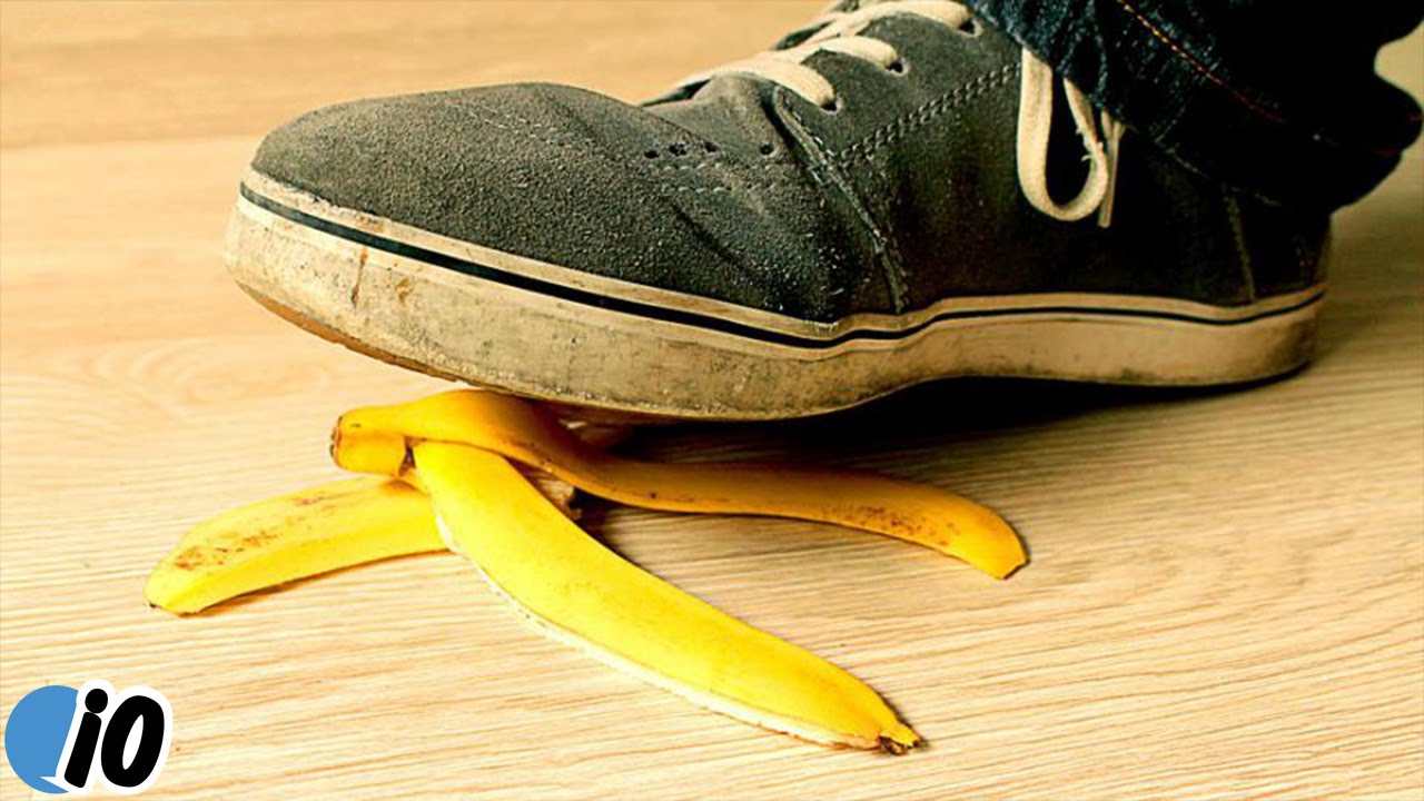 Teens Are Now Doing The Banana Peel Challenge YouTube