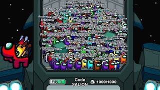 AMONG US, but with AMOGUS in LOBBY vs 1 MILLION PLAYERS screenshot 5