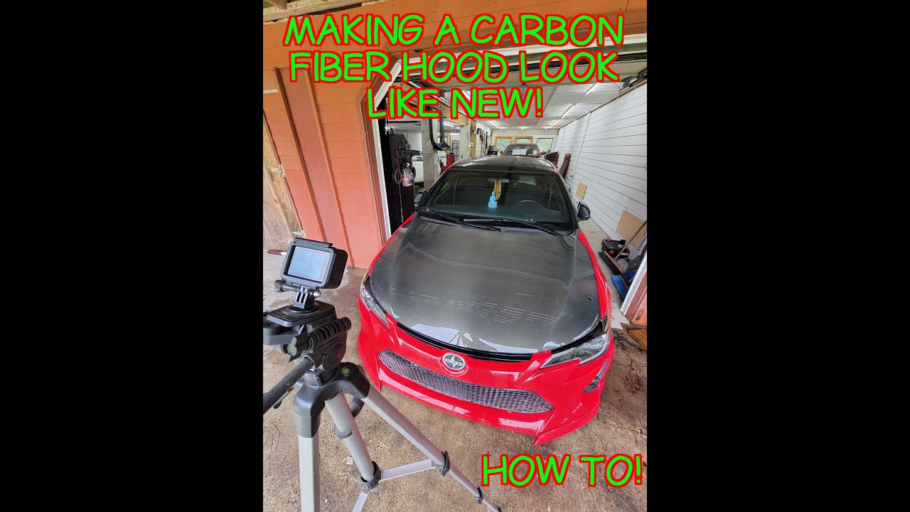 Carbon Fiber Restoration How To YouTube