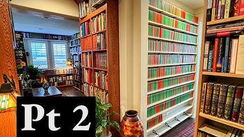 Bookshelf Tour of The Largest Home Library on Reddit - Complete Loeb Classical Library& More - Pt. 2