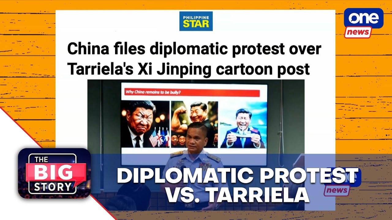 Use of cartoon illustrations not meant to mock China — Tarriela