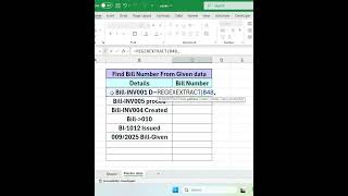 Regexextract Function In Excel important functions #excel