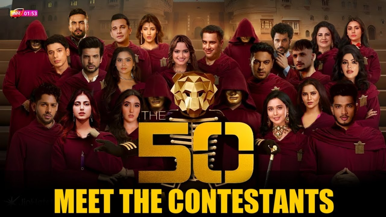 The 50 Episode 1 Launch Full Contestants| Sapna, Rajat Dalal, Prince, Kaka, Urvashi, Monalisa, Karan