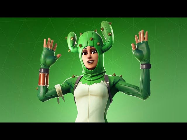 *NEW* PRICKLY POSE & CACTUS SKIN IN FORTNITE!