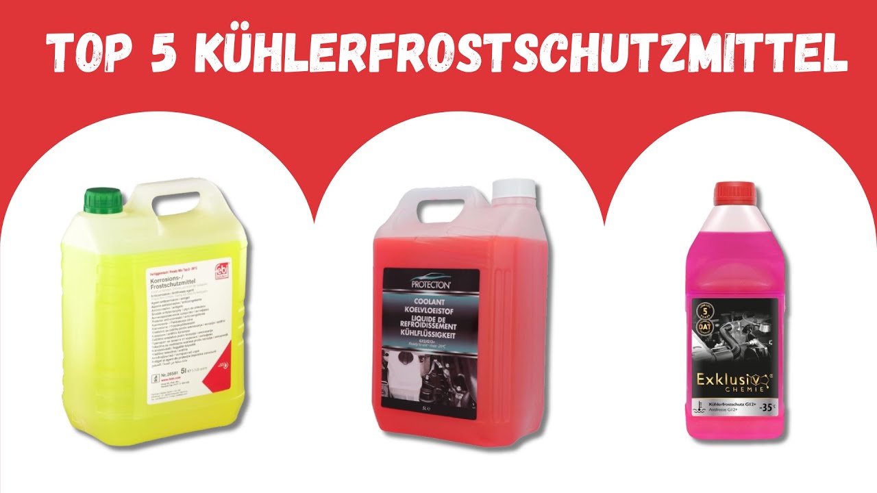 Die 11 besten Frostschutzmittel für das Auto