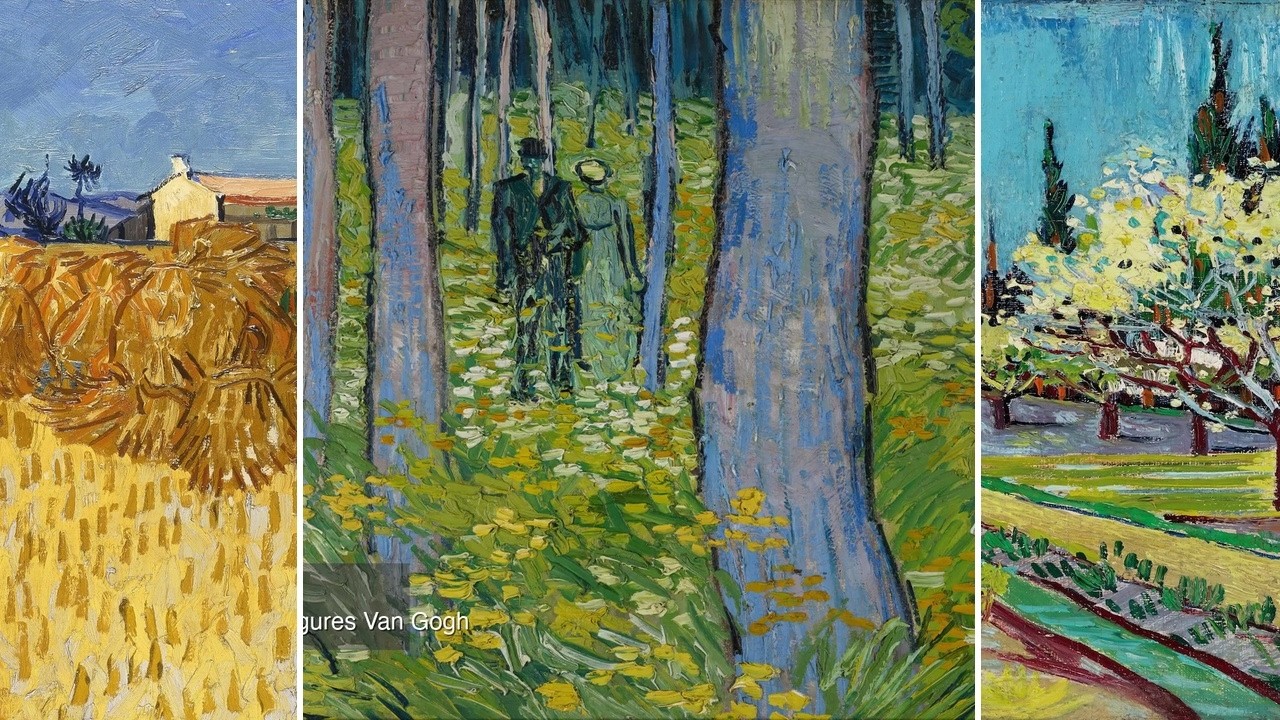Vincent van Gogh Art TV — Silent Art Gallery · September 18 Afternoon | Undergrowth w… & others