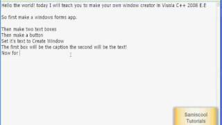 Famous Programmables Ep.5 - "Visual C++" Tutorial Wealth