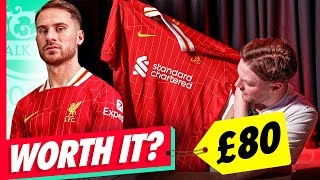 BEAUTIFUL! 😍 BUT PRICE GOES UP AGAIN! 🧐 | 2024/25 NEW LFC NIKE HOME KIT UNBOXING