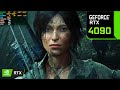 Shadow of the Tomb Raider : RTX 4090 24GB ( 4K Maximum Settings RTX ON / DLSS OFF )