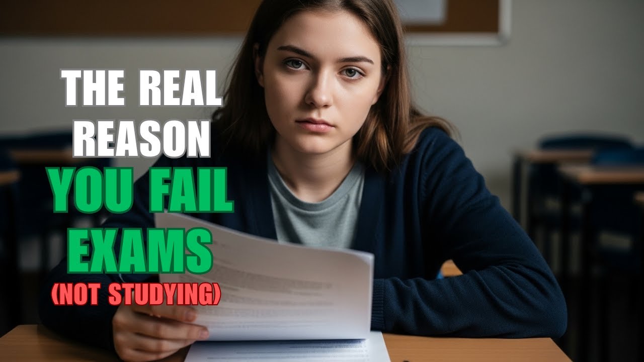 The Real Reason You Fail Exams (It's Not Studying) - Psychology Explained