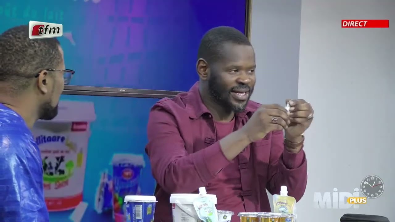 Abdou Sall, Responsable Groupe Yellitaare invité dans Midi+ de ce 14 Mars 2023