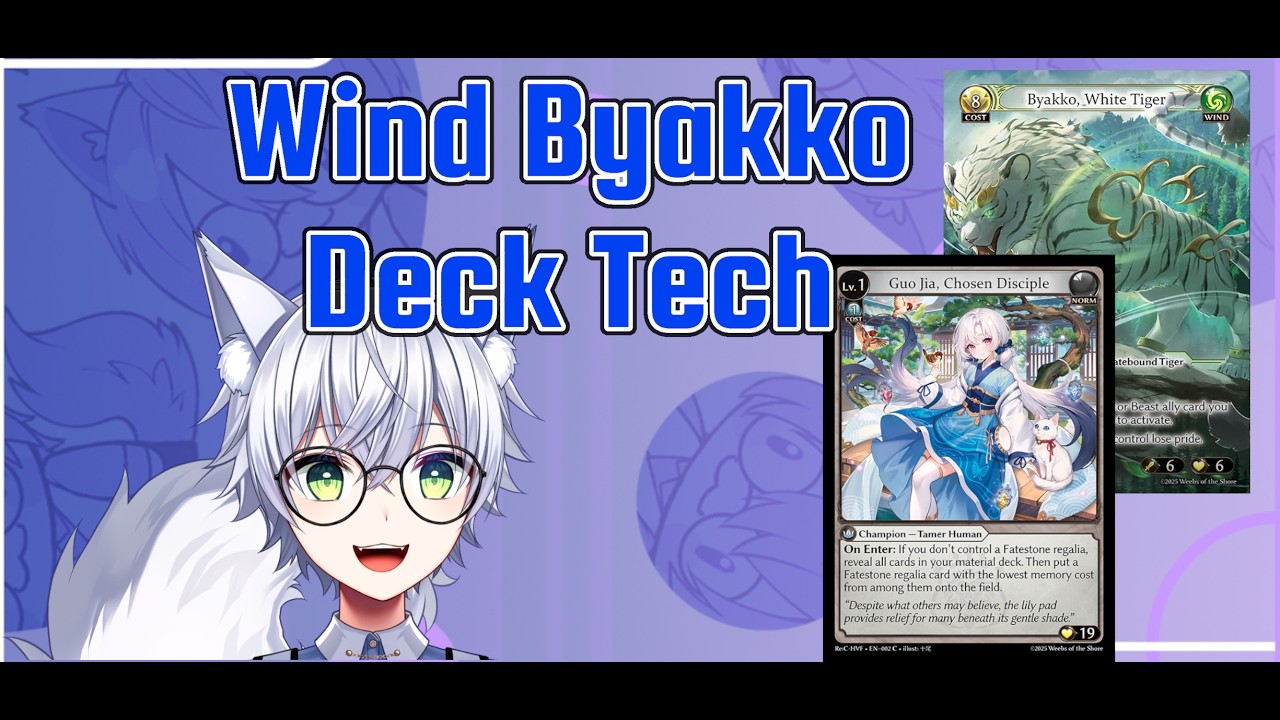 Grand Archive] [PTM] Edward's Wind Byakko Guo Jia Deck Tech - YouTube