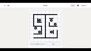 LinkedIn Zip Answer Today - Puzzle #352 | 4 March 2026