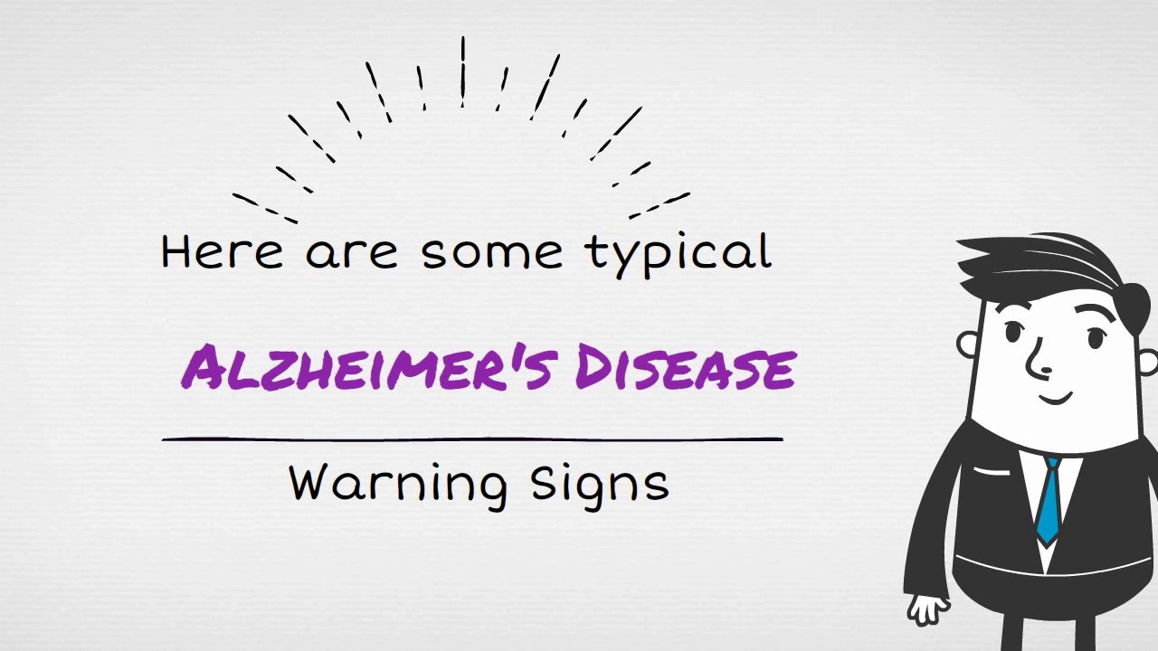 Alzheimer's New Jersey Typical Warning Signs of Alzheimer's disease