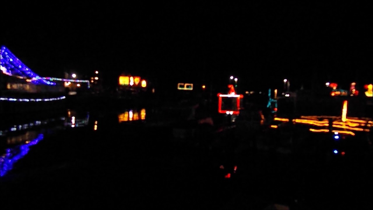 Christmas lights padstow