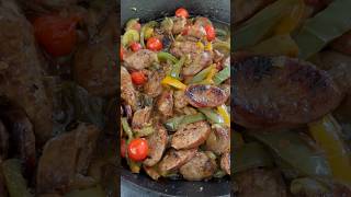 Sausage &amp; Peppers! 🫑 🇮🇹 #cooking #asmr #house