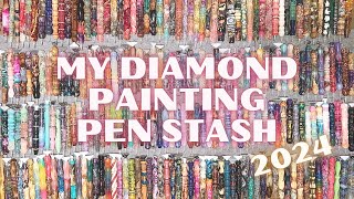 My Diamond Painting Pen Stash 2024 by Diamonds and Washi 8,058 views 1 month ago 44 minutes