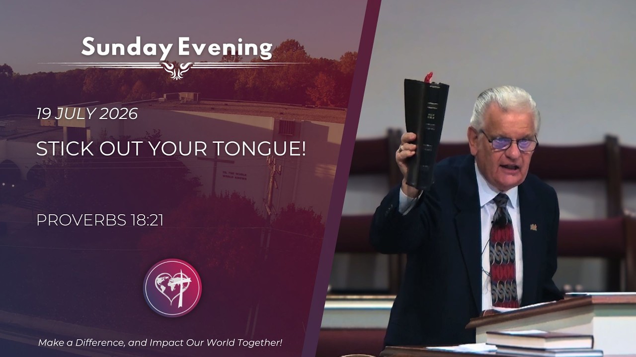 Stick Out Your Tongue! - 19 July 2026 - Sunday Evening - CBC Service