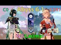 Genshin Impact Spiral Abyss 6.1 | C0 Nefer, C2R1 Yoimiya | NO Lauma | Luna II