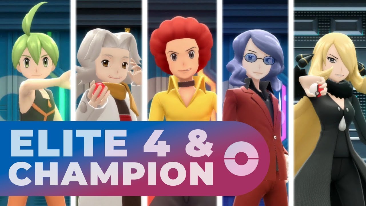 PoKeMoN Diamante Brillante | El Alto Mando Elite 4