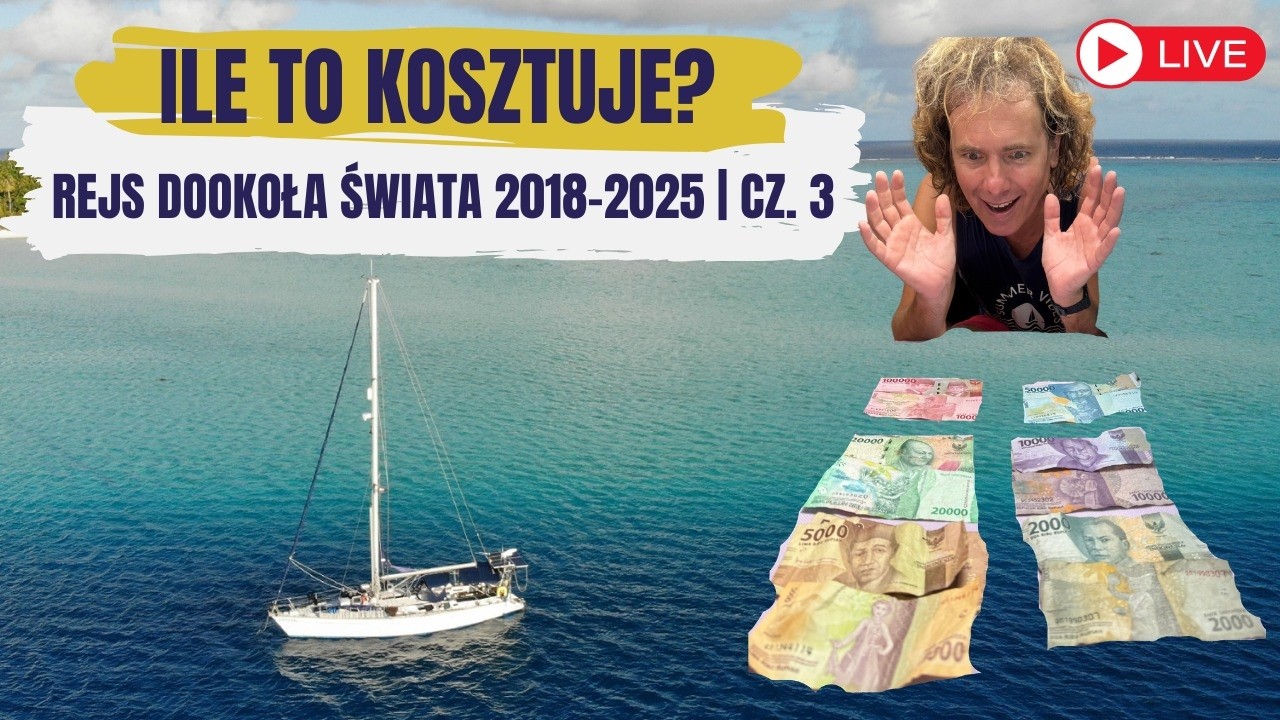 ⁣Ile kosztuje żeglowanie po świecie? Finanse w 8-letnim rejsie dookoła świata