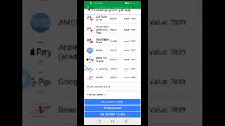MyFatoorah Payment Gateway Integration in a Capacitor App screenshot 1