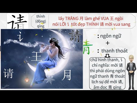 Video Cách học chữ 青 请 請 nhớ lâu, dễ nhớ | phương pháp tự... - YouTube