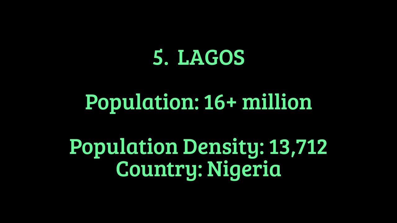 Top 10 - Most Populous Cities  In The World 2017