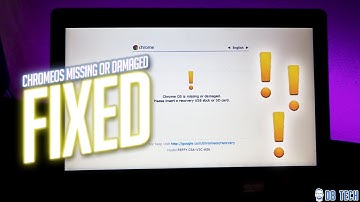 ChromeOS is Missing or Damaged - Fixed!