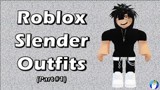 Roblox Slender Outfit 16 - Roblox Slender Outfits Emoji,How To Make  Slenderman In Emojis - Free Emoji PNG Images 
