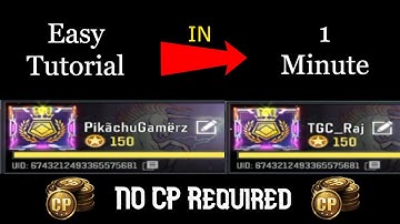 How to Rename ID/Change Username in CODM for FREE/Without CP ?