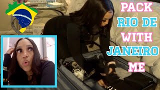 ATL To Rio De Janeiro, Brazil CHAOTIC Travel Vlog | Pack With Me | Delta Airlines Comfort + Review