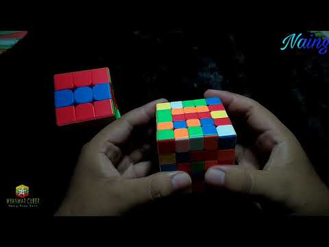 How To solve 5×5 Cube.(Myanmar Version)