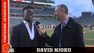 David Njoku Recaps Explosive Offensive Start Against Bengals | Cleveland Browns