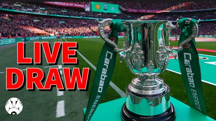 Carabao Cup Semi Final Draw LIVE!