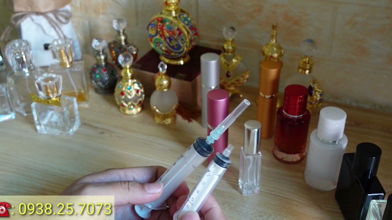 Hướng dẫn chiết nước hoa cực kì dễ mới nhất - youtube
