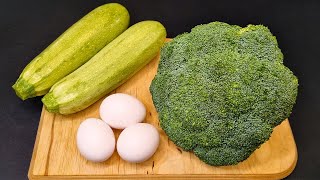 Broccoli with zucchini has never tasted so good! Easy broccoli recipe