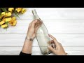 5 beautiful and easy bottle decoration ideas for beginners | bottle art | bottle craft |Crafty hands