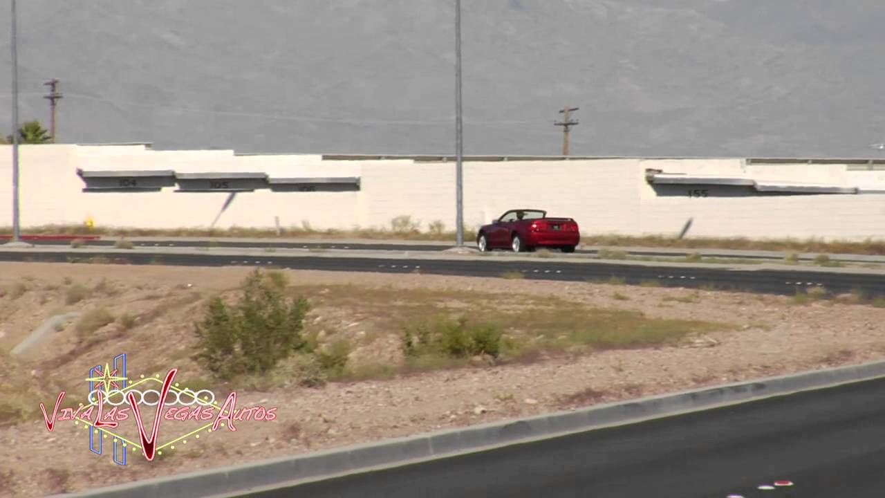 nevada tan 2000 Ford Mustang GT Convertible Test Drive Viva Las Vegas Autos