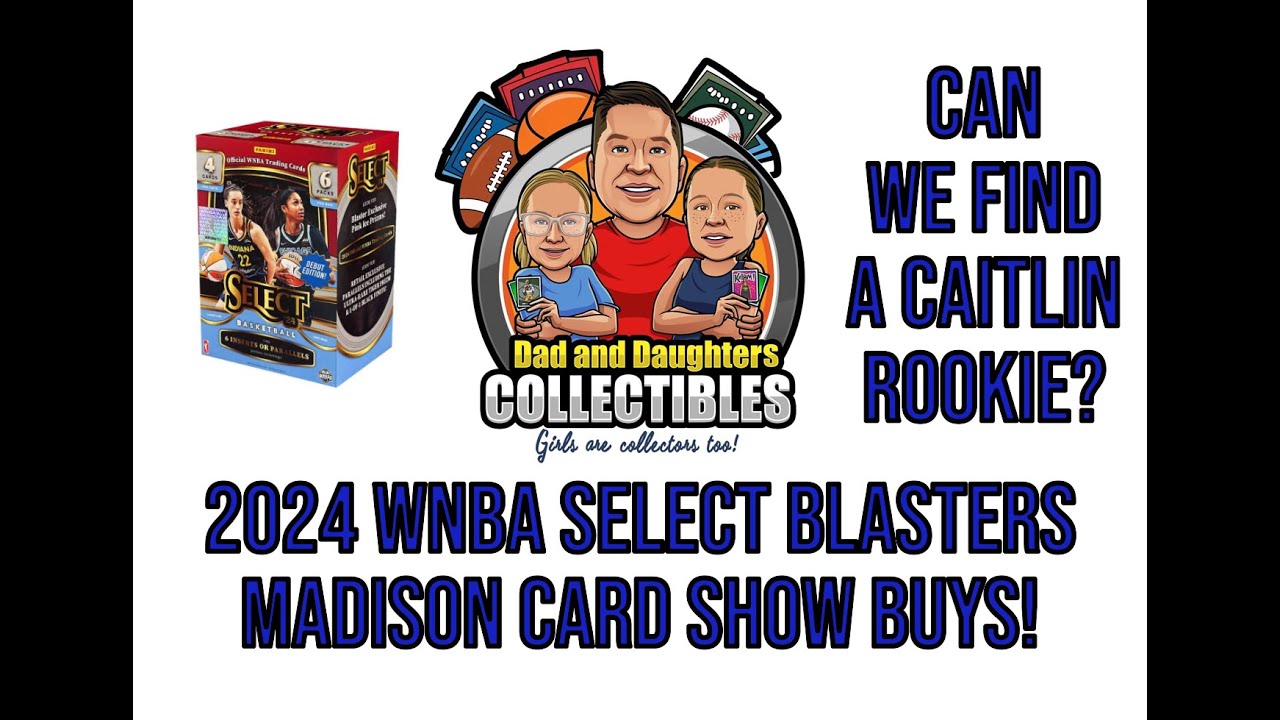 WNBA Select 2024 - Воспоминания. В поисках новичков Кейтлин Кларк - Обзор Madison Card Show!