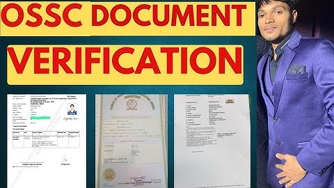 OSSC CHSL DOCUMENT VERIFICATION( my experience ) ✅// CHSL SCEW document verification// #ossc