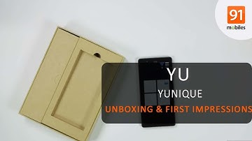 YU Ynique: First Look | Hands on | Price